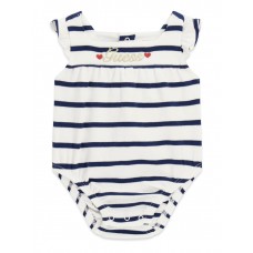 GUESS φορμάκι βρεφικό ριγέ κορίτσι S6RG07K85Z1-S93C μπλε